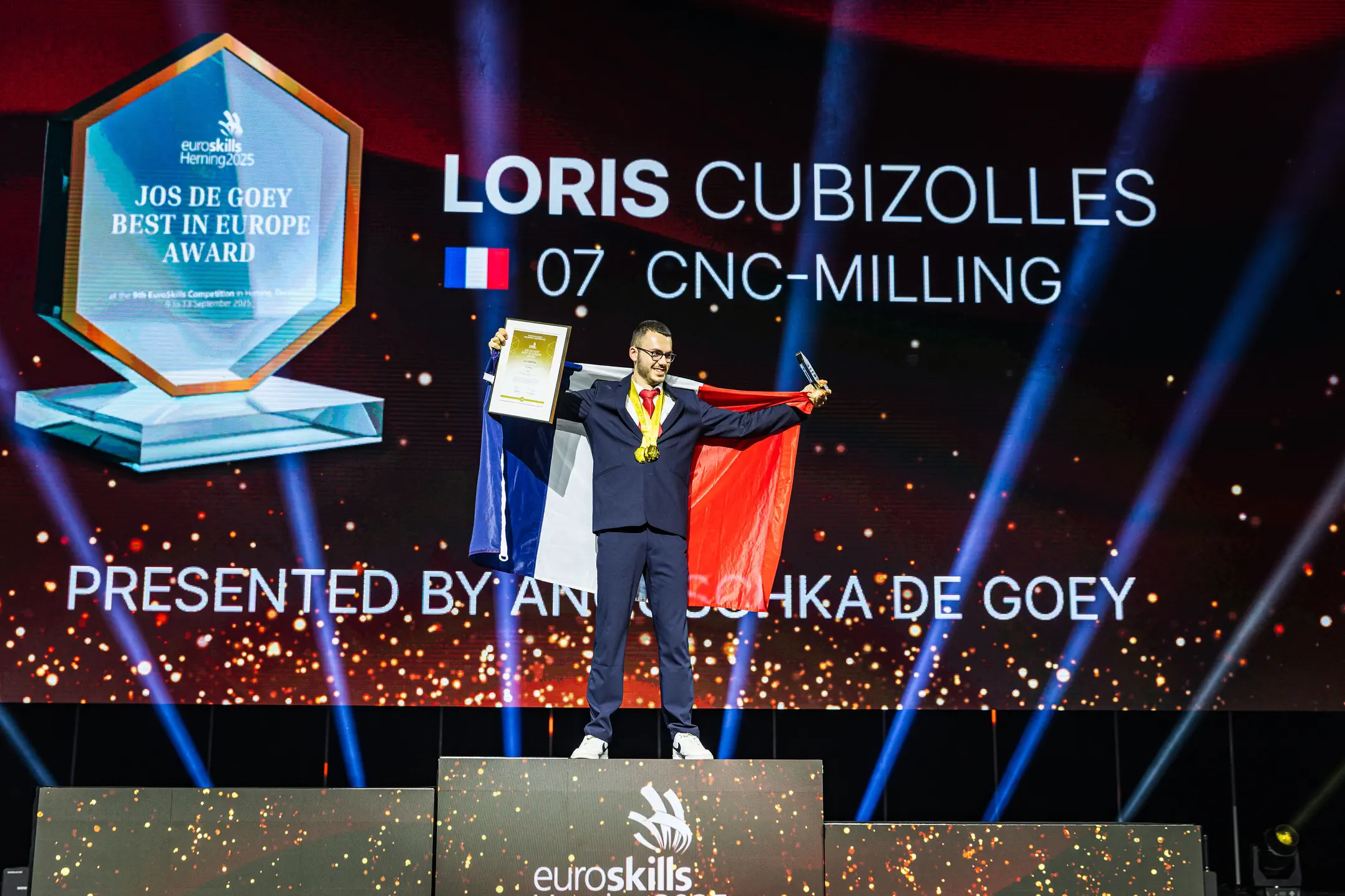 Celebrating Europe’s brightest talents at EuroSkills Herning 2025 Closing Ceremony