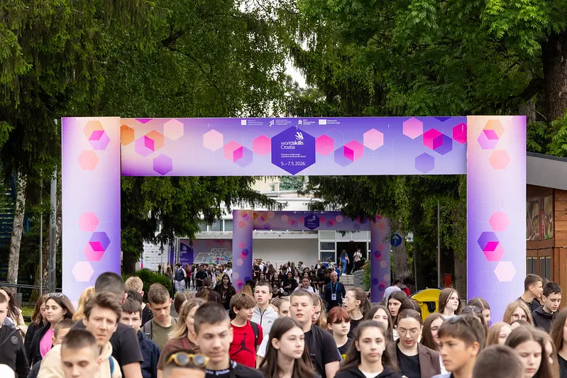 Visitors arriving at WorldSkills Croatia 2026