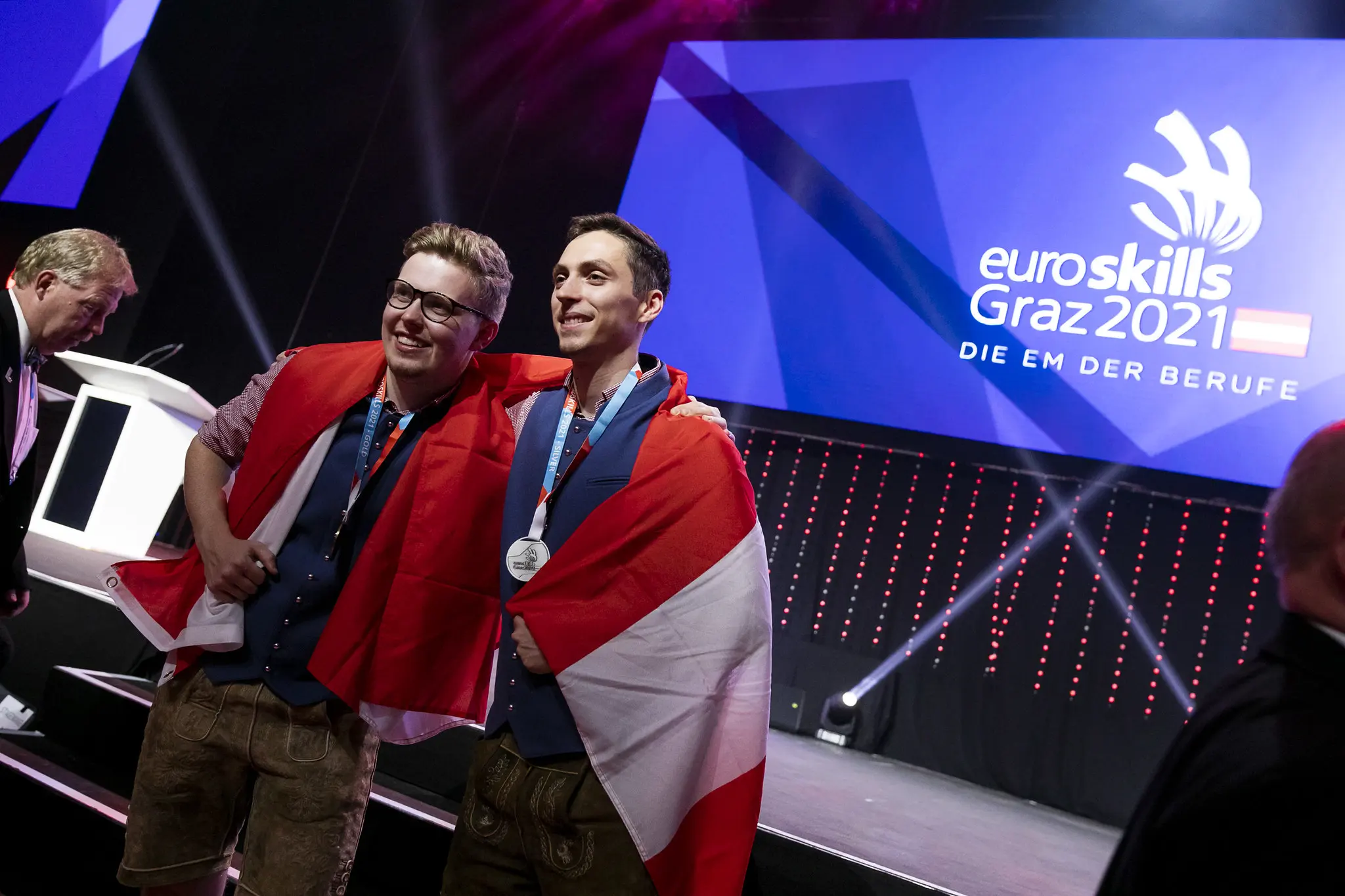 Celebrating the best of Europe at EuroSkills Graz 2021 Closing Ceremony