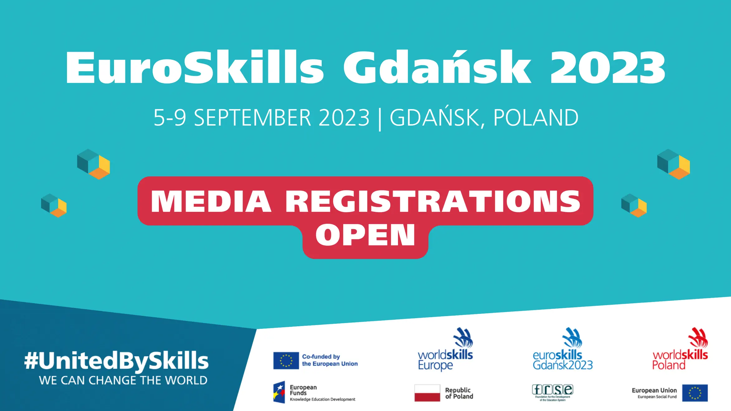 Media invited to register for EuroSkills Gdańsk 2023