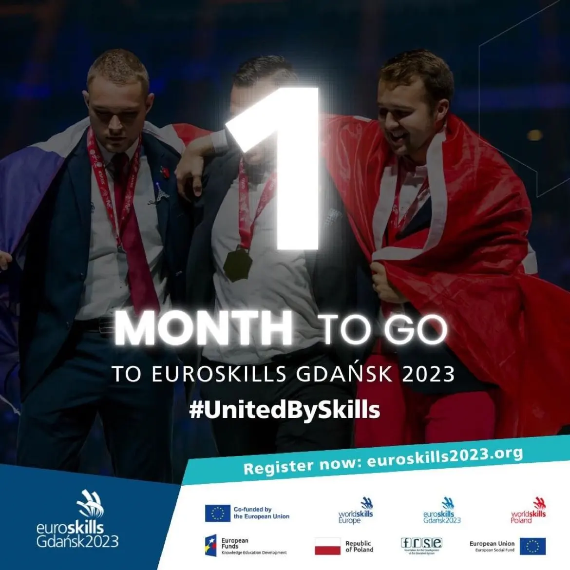 One month to go until EuroSkills Gdansk 2023