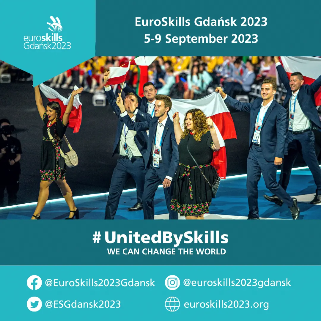 One year until EuroSkills Gdańsk 2023