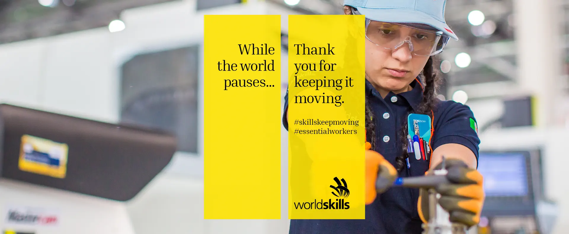 Campaign launched to thank skilled workers for keeping the world moving during Covid-19